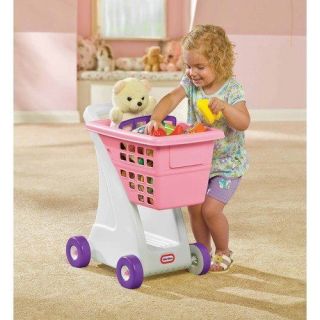 Little Tikes Role Play Shopping Cart in Pink (Brand New, Ships Free 