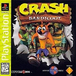 Crash Bandicoot (Sony PlayStation 1, 1996) Disc Only