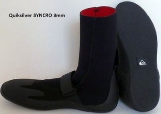 Newly listed Quiksilver SYNCRO 3mm wetsuit Size 8 boot booties surf 