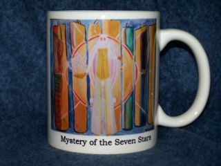 Color Changing Mugs Expressionistic art Candles Spirits Churches Stars 