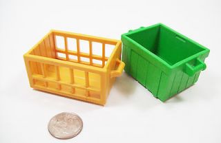 PLAYMOBIL Dollhouse Western Victorian Cargo CRATE LOT of 2