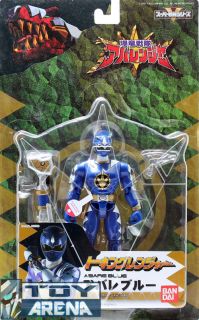 Power Ranger Abaranger Dino Thunder Abare Blue Action Figure Bandai