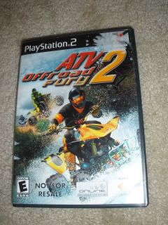 ATV Offroad Fury 2 (Sony PlayStation 2, 2002) NFS NOT FOR SALE EDITION 