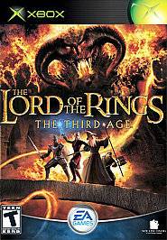 The Lord of the Rings The Third Age (Xbox, 2004) Case and Disc.