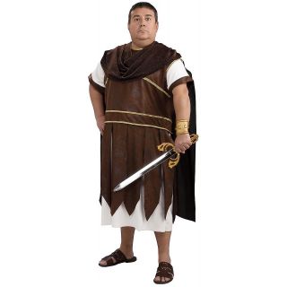   Plus Size Adult Mens Roman Gladiator Spartacus Halloween Costume