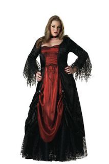 Deluxe Gothic Vampira Plus Size Halloween Costume