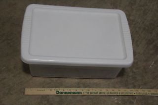Set of 5 Storage Box Plastic Container Bin Organizer with Lid 15 quart 