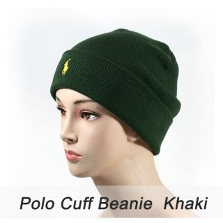   Color Polo Cuff Beanie Skull Fall & Winter Knit Watch Cap Unisex New