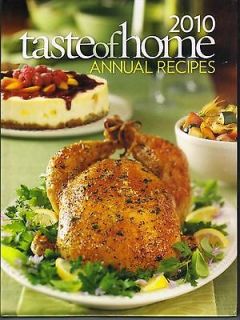 TASTE OF HOME ANNUAL RECIPES 2010 NEW BOOK HARDCOVER