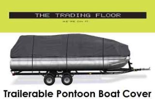 Trailerable Pontoon Boat Cover 17 to 20