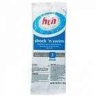 HTH Shock N Swim Swimming Pool Chlorine Shock 12 x 1 lb bags Easy to 