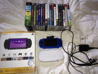 psp 3000 with games in Video Game Consoles