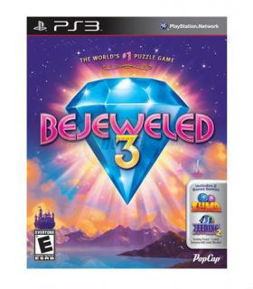 Bejeweled 3 (Sony Playstation 3, 2011) FAST SHIPPING ✰ PS3 ✰
