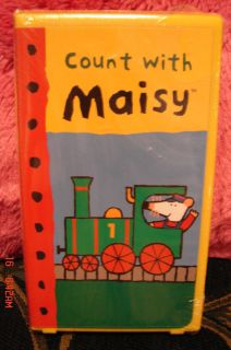 COUNT WITH MAISY Vhs FUN FUN FUN Educational NEW SEALED