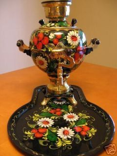 NEW Russian Souvenir Orlov Samovar Kettle/Teapot Tea Set Made in USSR