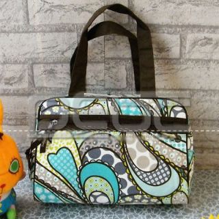 New Thirty One Cosmetic Bag Cute Tote Bag In Boho Patchwork Paisley