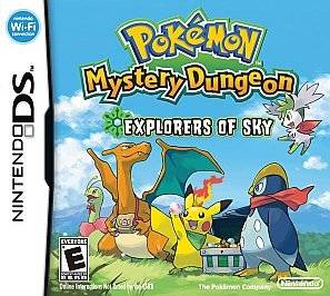 Pokemon Mystery Dungeon Explorers of Sky (Nintendo DS, 2009) W 
