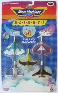   GALOOB ITALIAN EXCLUSIVE AIRPLANES GLIDERS # 16550 MOC RARE 1989