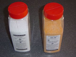 Containers of Professional Shuffleboard Wax (Powders)