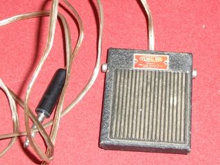 SURPLUS FOOT SWITCH VEMALINE SWITCHBOARD MICROPHONE CB FIELD PHONE 