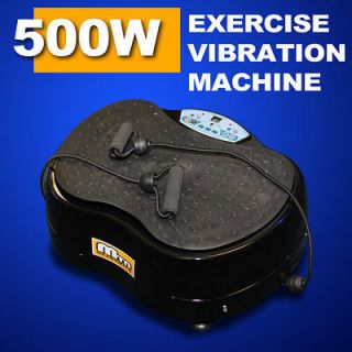 New 500W LCD Whole Body Vibration Plate Exercise Machine Vibrator 