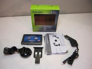 INSIGNIA NS NAV01C PORTABLE GPS, 4.3 TOUCH SCREEN