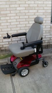 SCOOTER STORE TSS 300 WHEELCHAIR WITH NEW BATTERIES.