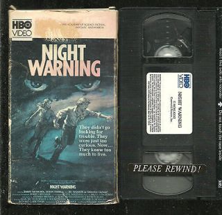 Night Warning (VHS) AKA NIGHTMARE MAKER JIMMY MCNICHOL THORN VIDEO 