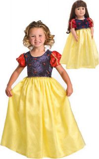 Twin Deluxe Snow White Princess Dresses 15 20 Doll & Girl Sm Little 