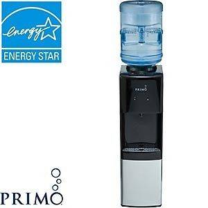 Primo Top Load Stainless Steel Water Dispenser Black & Stainless Steel 