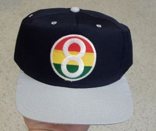 Ball hat SNAPBACK VINTAGE 90s style Fresh Prince style Rastafari 