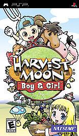 Harvest Moon Boy & Girl (PlayStation Portable, 2007)