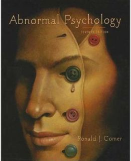 Abnormal Psychology by Ronald J. Comer (2009, Hardcover)