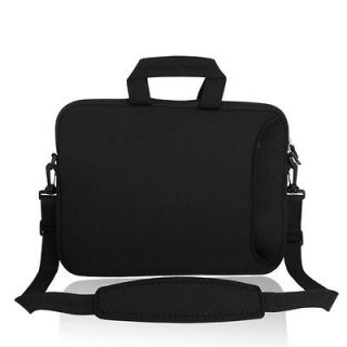   Black Notebook Laptop Shoulder Bag Case w Handle for Macbook Pro/Air