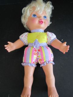 Vintage Hasbro My Lickety Treats Doll 1997 Tongue Out Blonde Hair 12