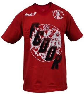Fedor Emelianenko Chicago Walkout Red T shirt New