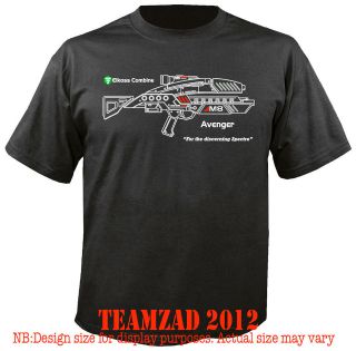   Effect 3 inspired M8 Avenger diagram Xbox XBOX360 PS3 PC COD T SHIRT