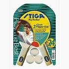 Stiga 2 Player Table Tennis Racket Set (Pips Out) T133