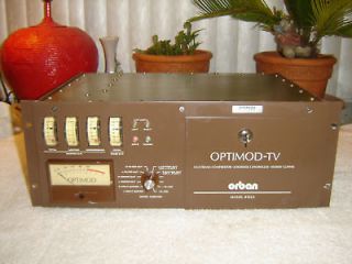 Orban 8182A Optimod TV, Multiband Compressor, Vintage Rack