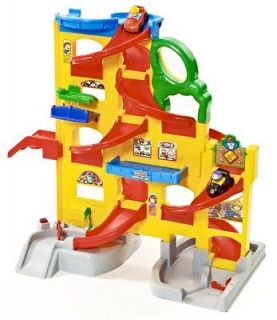    Price Toys Little People Wheelies Stand n Play Rampway 2 Race Cars