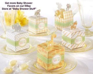Baby Shower Favor Boxes   Jungle Theme   Set of 24   For Baby Shower 