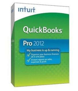 quickbooks pro 2012 in Software
