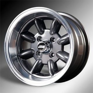 13x7 Alloy Wheels x 4 / Minilite Design (NEW)