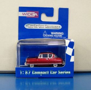 WIDEA 1/87 Compact Car Series Nash Rambler Drak Red