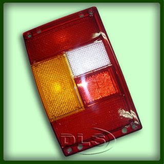 RANGE ROVER CLASSIC L/H REAR TAIL LIGHT LENS`85 on with FOG (OEM)