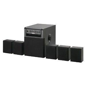 RCA HOME THEATER SURROUND SYSTEM WITH FIVE SPEAKERS AMPLIFIER 