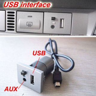   CD DVD Players USB interface modification Panel For Ford Focus 09 11