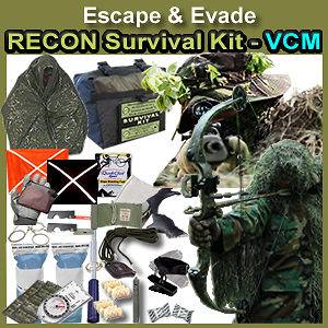 Escape & Evade Recon Survival Kit   Tactical & Military (VCM)