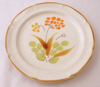 The Classics Created by Hearthside Hand Painted Stoneware Salad Plate 