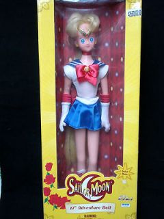 Vtg Irwin Sailor Moon Adventure Doll Lot in Box w Clothes Wand 17 